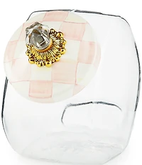 MacKenzie-Childs Cookie Jar with Check Lid