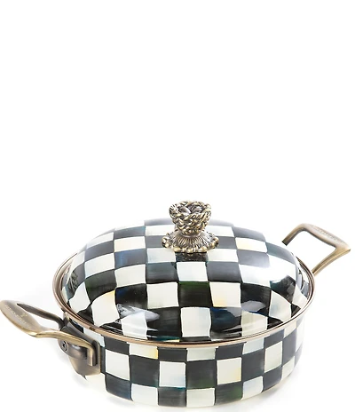 MacKenzie-Childs Courtly Check 3 Quart Casserole