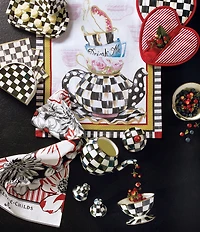 MacKenzie-Childs Courtly Check 4 Cup Teapot