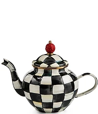 MacKenzie-Childs Courtly Check 4 Cup Teapot