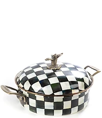 MacKenzie-Childs Courtly Check 5 Quart Casserole
