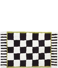 MacKenzie-Childs Courtly Check® Bath Rug