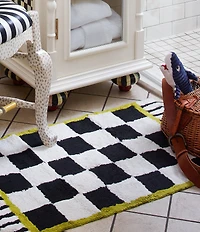 MacKenzie-Childs Courtly Check® Bath Rug