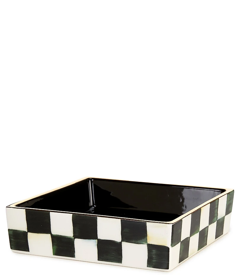 MacKenzie-Childs Courtly Check Cocktail Napkin Holder
