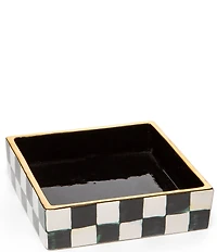 MacKenzie-Childs Courtly Check Cocktail Napkin Holder