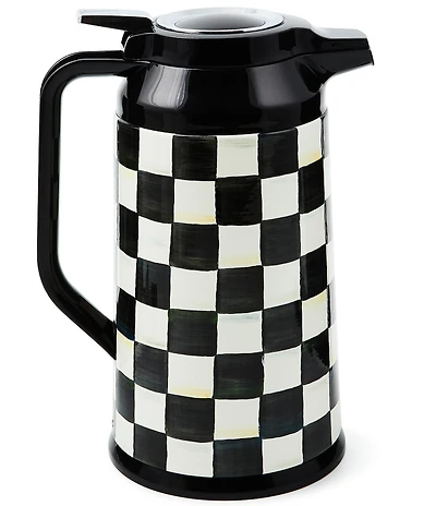 MacKenzie-Childs Courtly Check Coffee Carafe