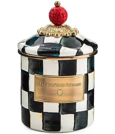 MacKenzie-Childs Courtly Check Demi Canister