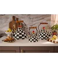 MacKenzie-Childs Courtly Check® Enamel Tea Kettle