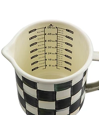 MacKenzie-Childs Check Enamel 7-Cup Measuring Cup