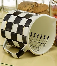 MacKenzie-Childs Check Enamel 7-Cup Measuring Cup