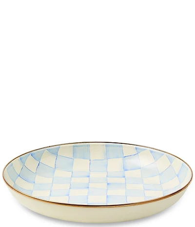 MacKenzie-Childs Check Enamel Abundant Bowl