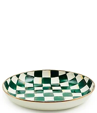 MacKenzie-Childs Check Enamel Abundant Bowl