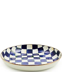 MacKenzie-Childs Check Enamel Abundant Bowl