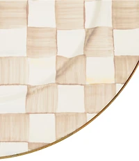 MacKenzie-Childs Check Enamel Charger Plate
