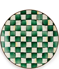 MacKenzie-Childs Check Enamel Charger Plate