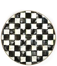 MacKenzie-Childs Check Enamel Egg Plate