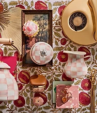 MacKenzie-Childs Courtly Check® Enamel Lidded Sugar Bowl