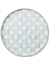 MacKenzie-Childs Check Enamel Round Tray