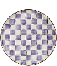 MacKenzie-Childs Check Enamel Round Tray