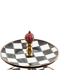 MacKenzie-Childs Courtly Check Three Tier Sweet Stand