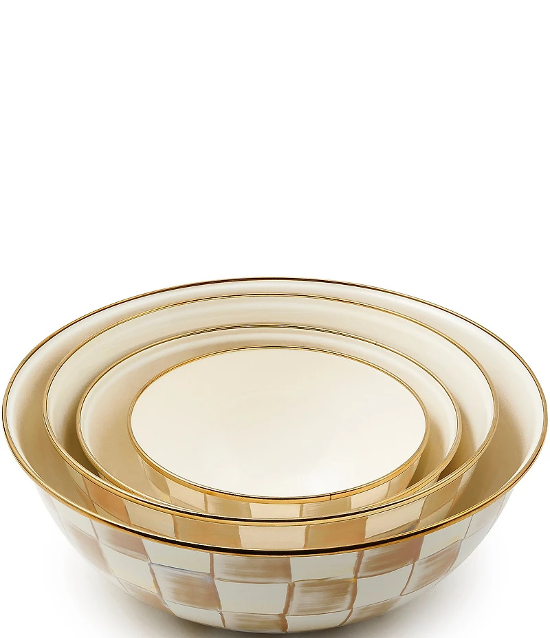 MacKenzie-Childs Check Everyday Bowl