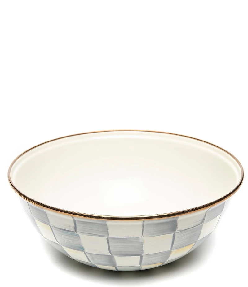 MacKenzie-Childs Check Everyday Bowl