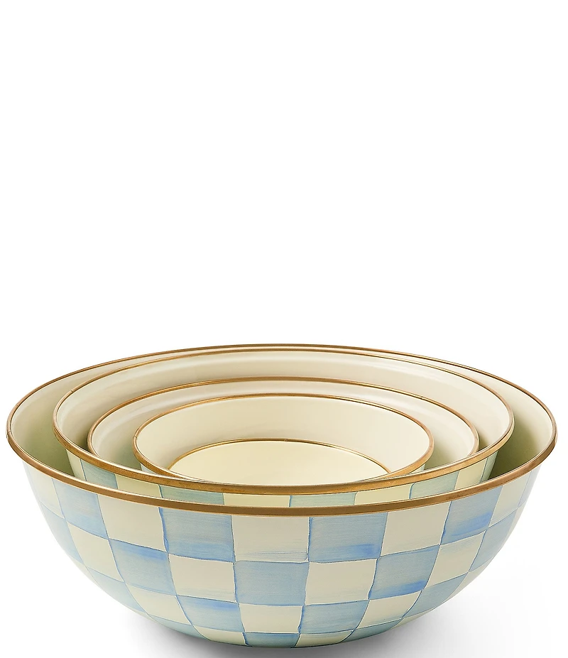MacKenzie-Childs Check Everyday Bowl