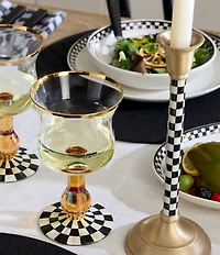 MacKenzie-Childs Courtly Check® Everyday Dinner Plates, Set of 4