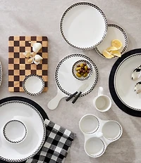 MacKenzie-Childs Courtly Check® Everyday Handled Cheese Board