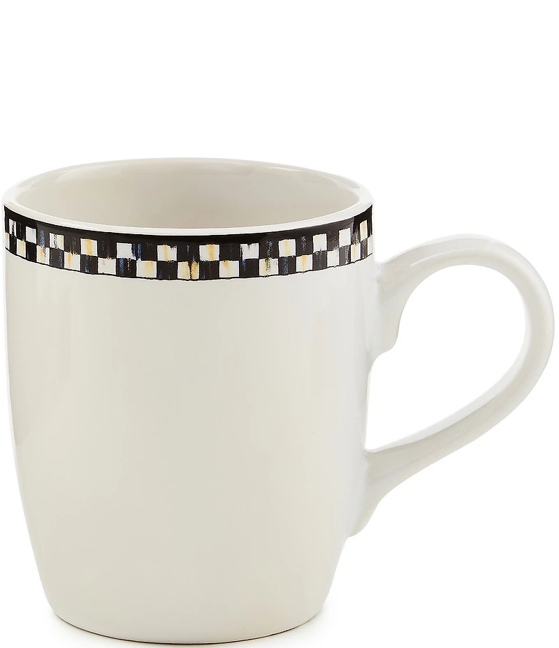 MacKenzie-Childs Courtly Check® Everyday Mugs, Set of 4