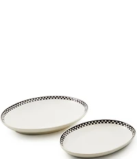 MacKenzie-Childs Courtly Check® Everyday Oval Platters, Set of 2