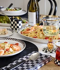 MacKenzie-Childs Courtly Check® Everyday Oval Platters, Set of 2