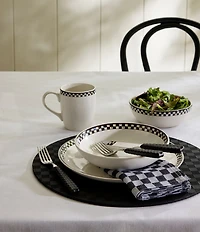 MacKenzie-Childs Courtly Check® Everyday Pasta Bowls, Set of 4
