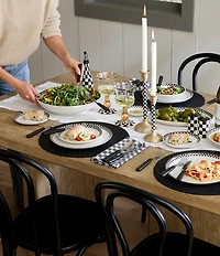 MacKenzie-Childs Courtly Check® Everyday Small Plates, Set of 4