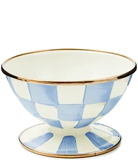 MacKenzie-Childs Check Ice Cream Dish