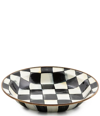 MacKenzie-Childs Courtly Check Pie Plate