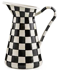 MacKenzie-Childs Check Practical Pitcher