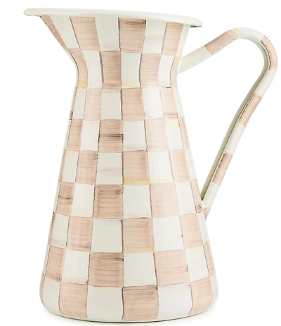 MacKenzie-Childs Check Practical Pitcher