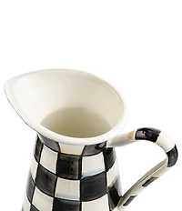 MacKenzie-Childs Check Practical Pitcher