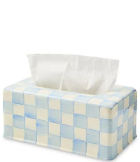 MacKenzie-Childs Check Standard Tissue Box Cover