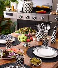 MacKenzie-Childs Courtly Check® Supper Club Flatware Caddy