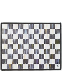 MacKenzie-Childs Check Tempered Glass Cutting Board, Set of 2