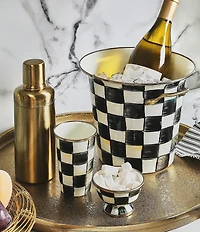 MacKenzie-Childs Check Wine Cooler