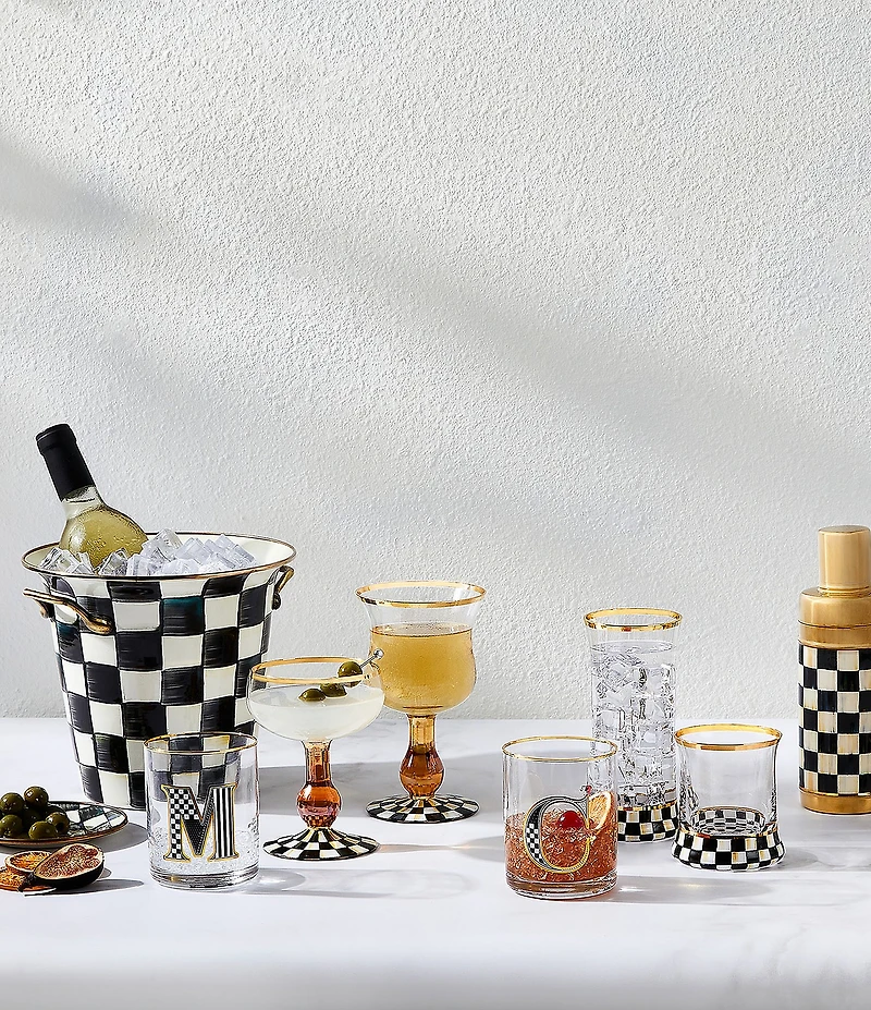 MacKenzie-Childs Check Wine Cooler