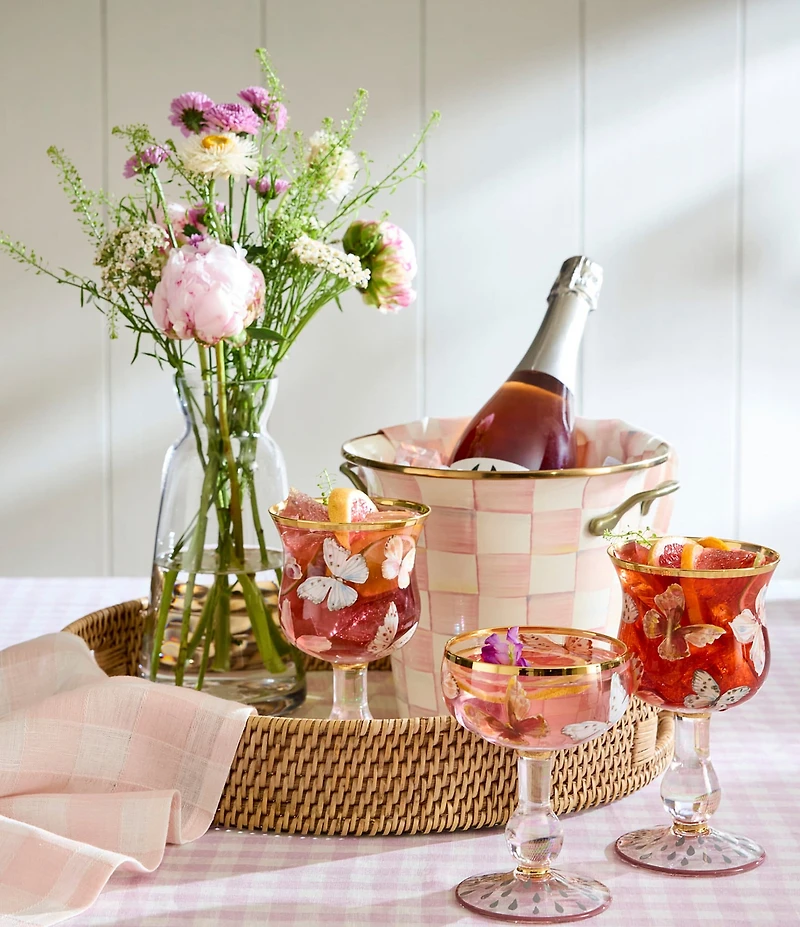MacKenzie-Childs Check Wine Cooler