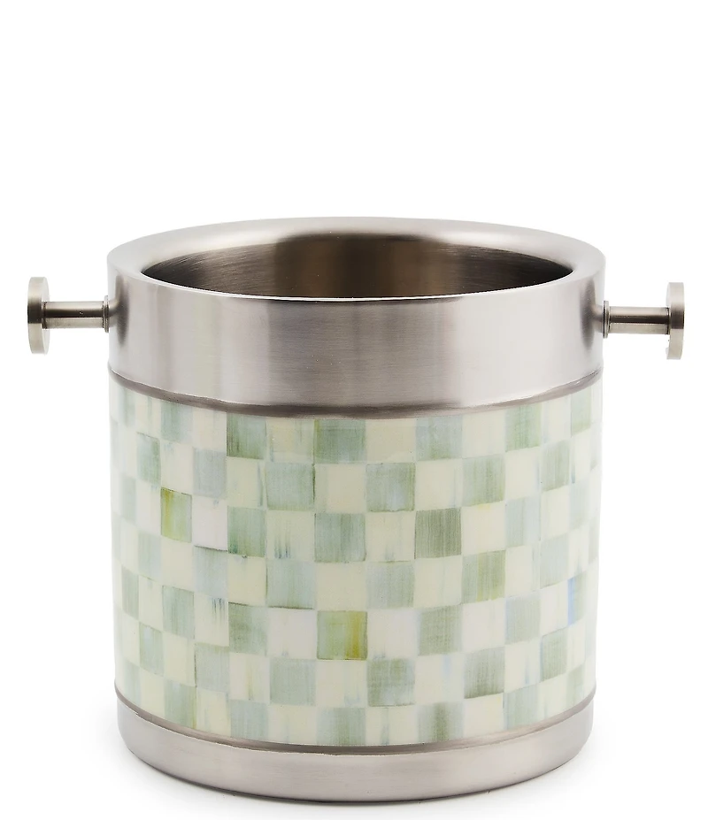 MacKenzie-Childs Check®3260 Ice Bucket