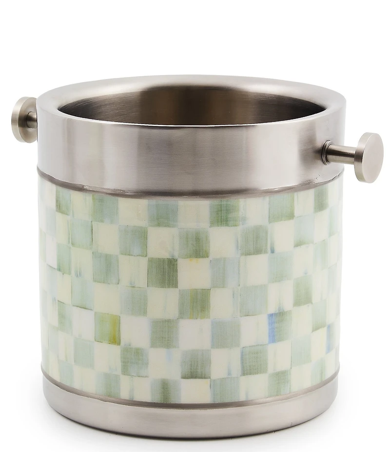 MacKenzie-Childs Check®3260 Ice Bucket