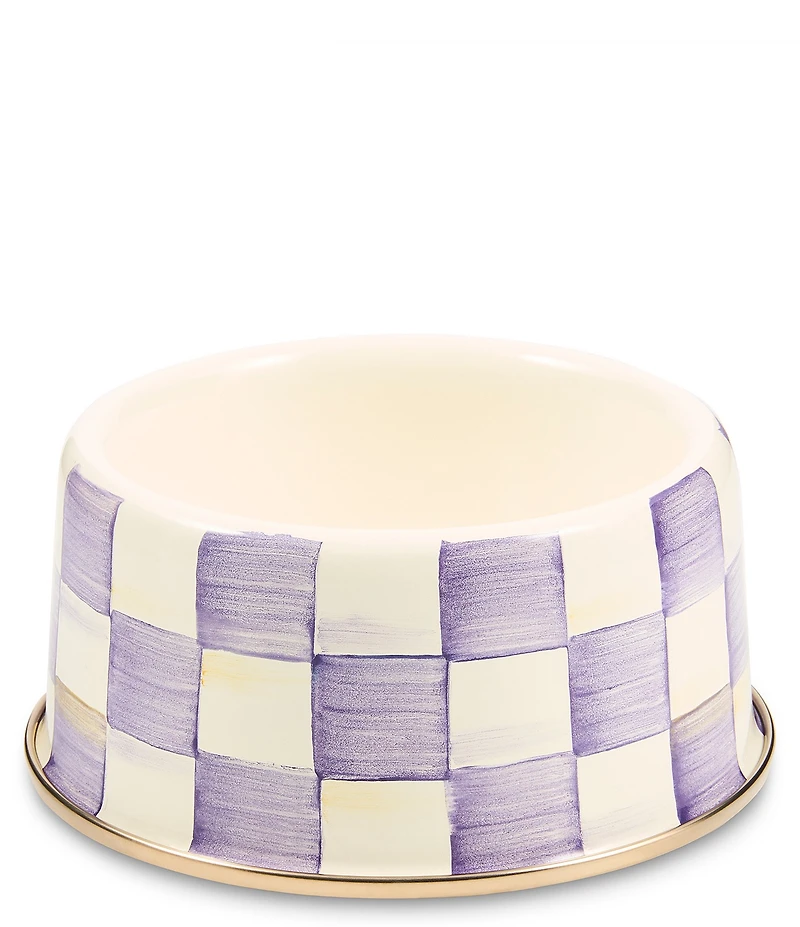 MacKenzie-Childs Courtly Checks® Pet Dish