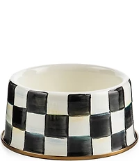 MacKenzie-Childs Courtly Checks® Pet Dish
