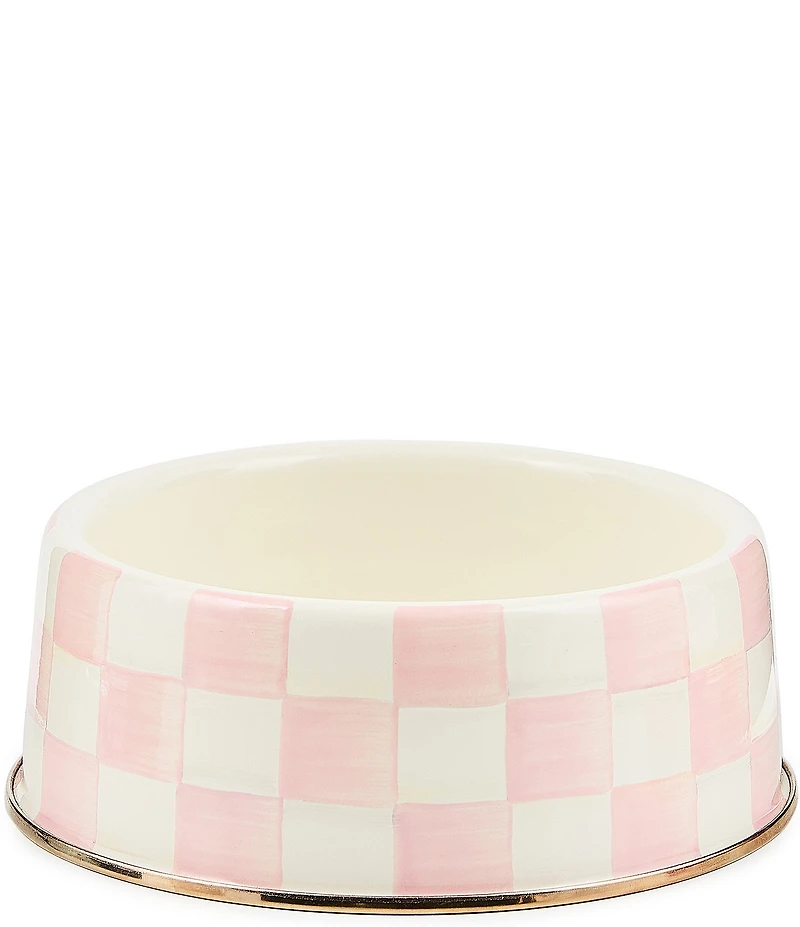 MacKenzie-Childs Courtly Checks® Pet Dish